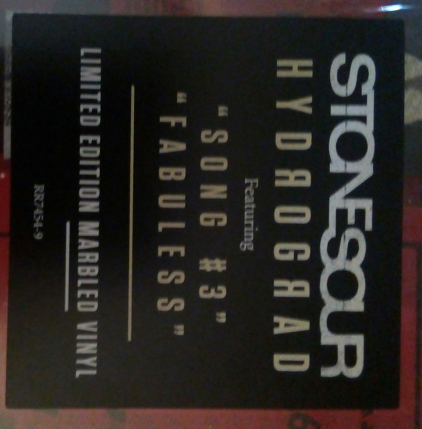 Виниловая пластинка Stone Sour - Hydrograd - рис.2