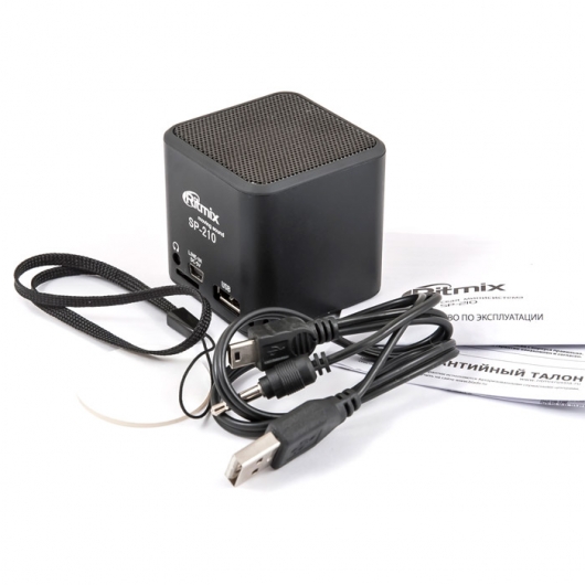 Портативная колонка RITMIX SP-210 black - рис.2