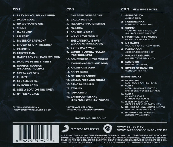 Виниловая пластинка Boney M. - Diamonds (40th Anniversary Edition) - рис.1