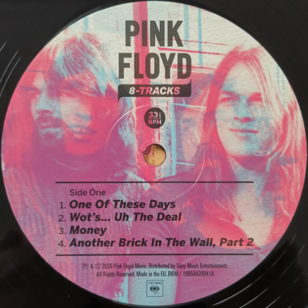 Виниловая пластинка Pink Floyd - 8-Tracks LP - рис.4