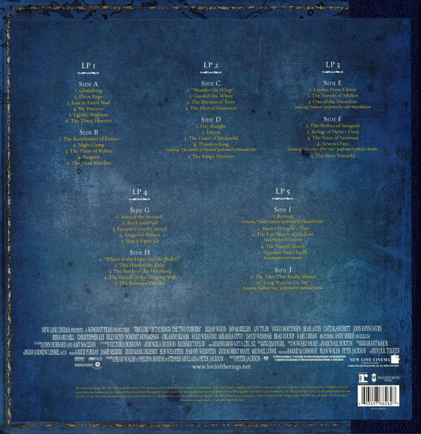 Виниловая пластинка Howard Shore - The Lord Of The Rings: The Two Towers - The Complete Recordings - рис.1
