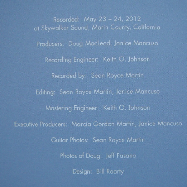 Виниловая пластинка Doug MacLeod – There's A Time (Reference Recordings) - 2LP - рис.9