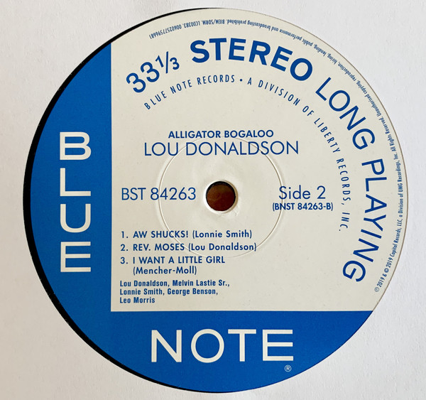 Виниловая пластинка Lou Donaldson ‎– Alligator Bogaloo LP - рис.1