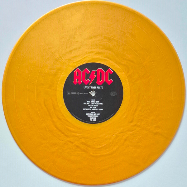 Виниловая пластинка AC/DC – Live At River Plate (Coloured Gold) 3LP - рис.2