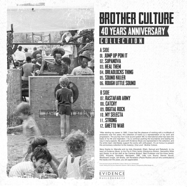 Виниловая пластинка Brother Culture - 40 Years Anniversary Collection LP - рис.1