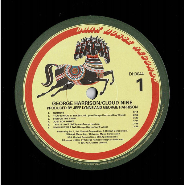 Виниловая пластинка George Harrison – Cloud Nine (Remastered 2024) LP - рис.4