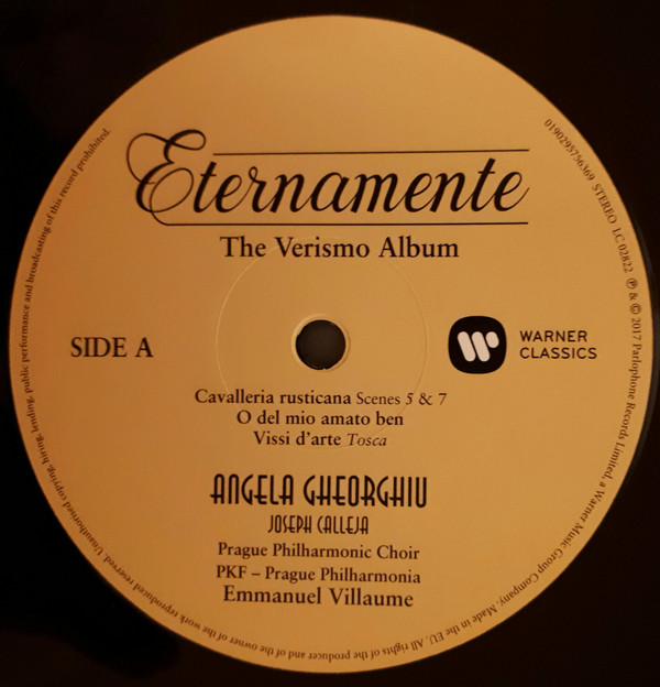 Виниловая пластинка Angela Gheorghiu - Eternamente - рис.2