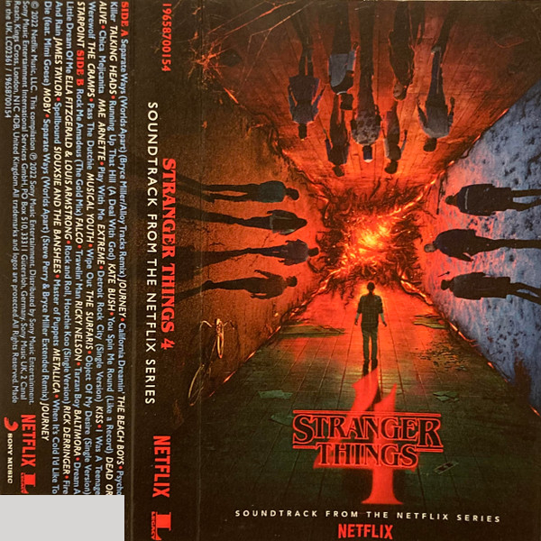 Кассета Various Artists – Stranger Things 4: Soundtrack From The Netflix Series - рис.1