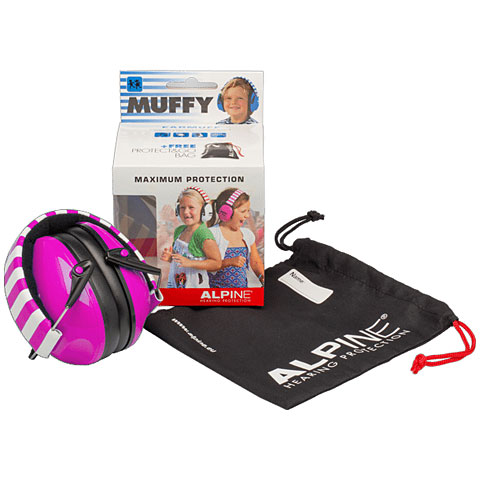 Детские противошумные наушники Alpine Muffy Pink - рис.1