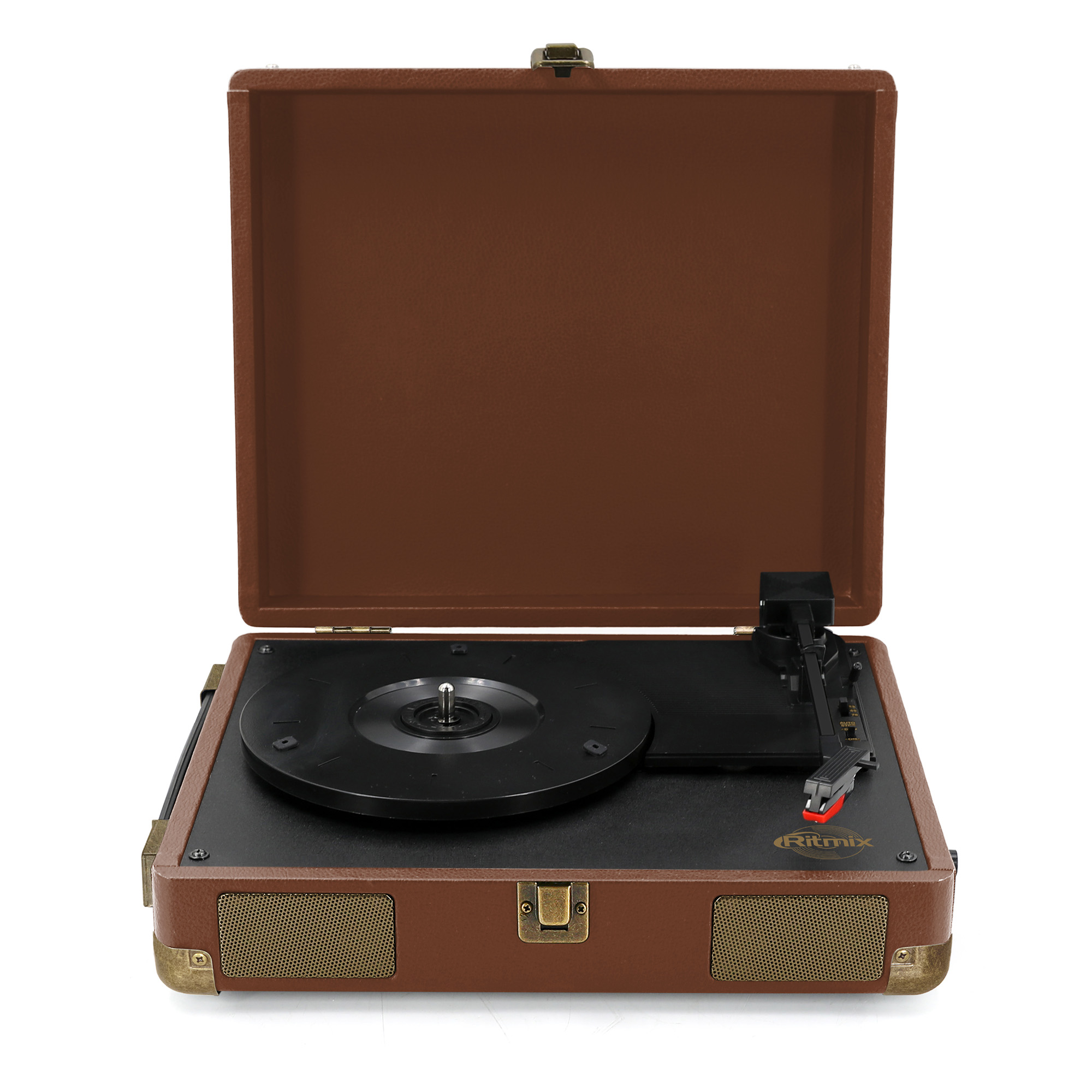 

Проигрыватель винила Ritmix, Коричневый, LP-100 Leather Brown