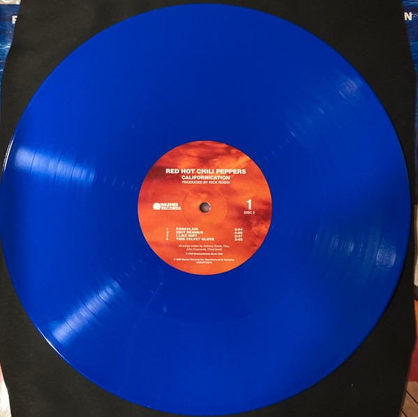 Виниловая пластинка Red Hot Chili Peppers – Californication (Coloured Red, Blue) LP - рис.3