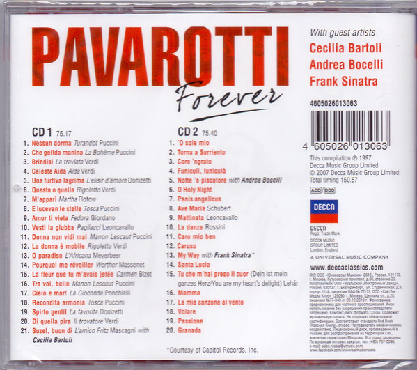 CD-диск Pavarotti - Pavarotti Forever - рис.1