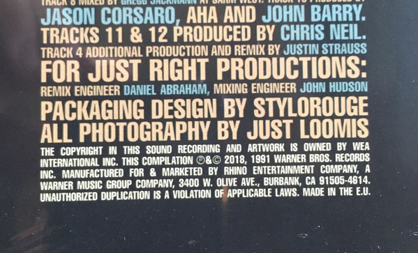 Виниловая пластинка a-ha - Headlines And Deadlines - The Hits Of a-ha - LP - рис.2