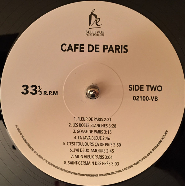 Пластинка Various Artists – Cafe De Paris LP - фото 4