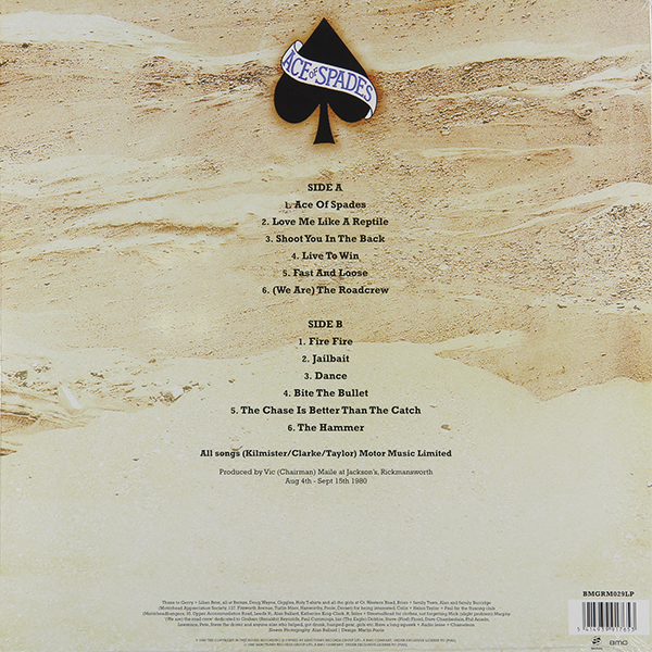 Виниловая пластинка MOTORHEAD ACE OF SPADES - рис.1