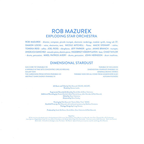Виниловая пластинка Rob Mazurek Exploding Star Orchestra – Dimensional Stardust LP - рис.1