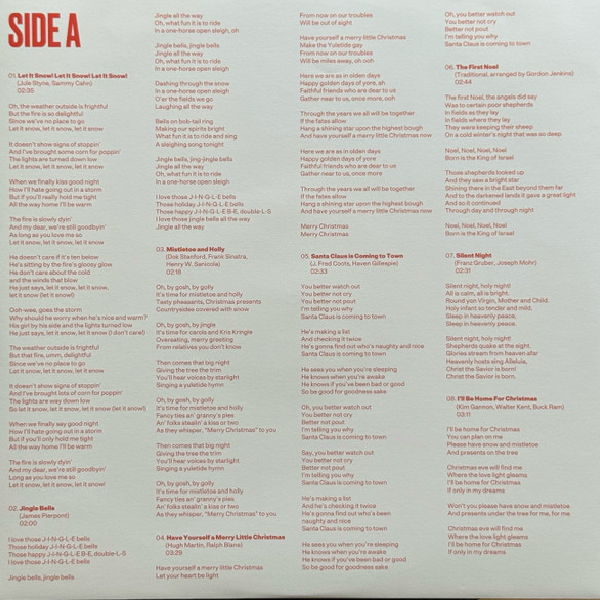 Виниловая пластинка Frank Sinatra - Christmas Sinatra (Crystal Clear Vinyl) LP - рис.4