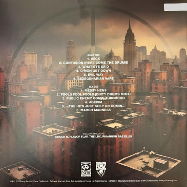 Виниловая пластинка Public Enemy – Black Sky Over The Projects: Apartment 2025 LP - рис.1
