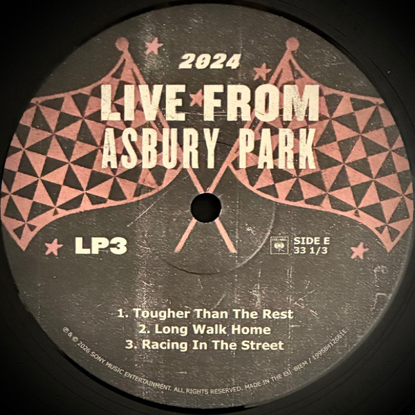 Бокс-сет Springsteen & E Street Band – Live From Asbury Park - 2024 (Box-set) - 5LP - рис.12