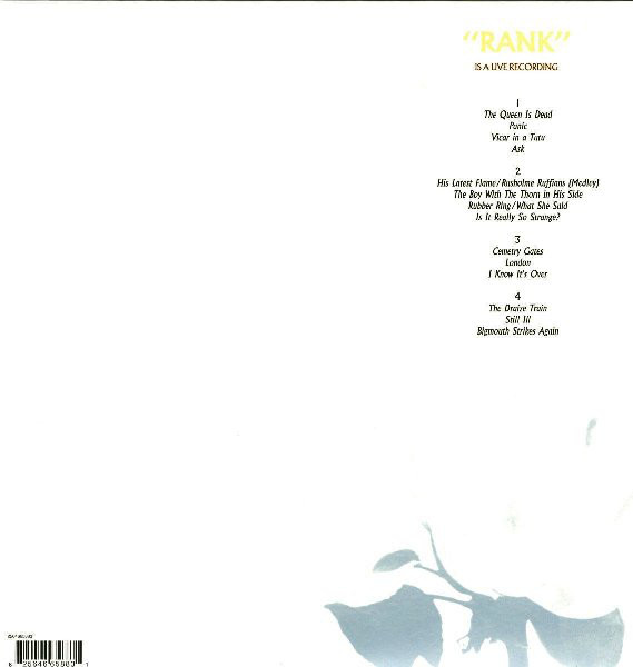 Виниловая пластинка The Smiths - Rank - рис.1