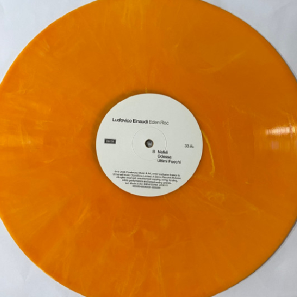 Виниловая пластинка Ludovico Einaudi – Eden Roc (Orange Splatter) - 2LP - рис.4