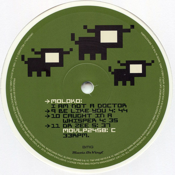 Виниловая пластинка Moloko ‎– I Am Not A Doctor LP - рис.3
