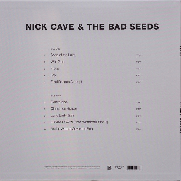 Виниловая пластинка Nick Cave, The Bad Seeds – Wild God LP - рис.2