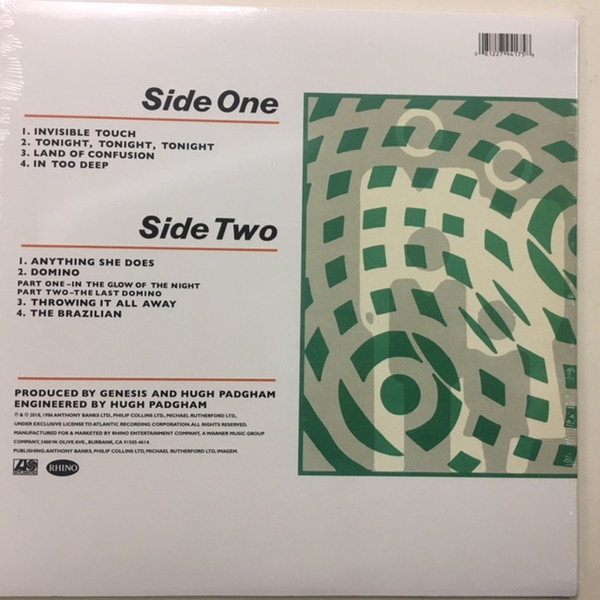 Виниловая пластинка Genesis – Invisible Touch (Reissue) LP - рис.1