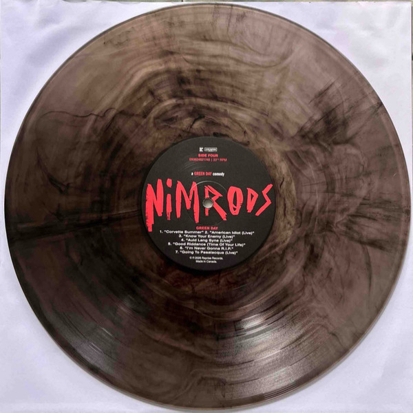Виниловая пластинка Green Day - Nimrods (OST) (coloured) - 2LP - рис.7