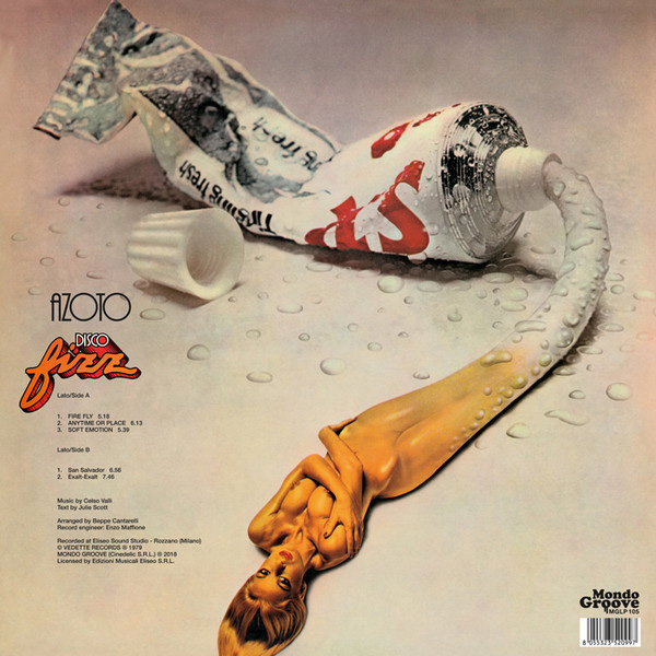 Виниловая пластинка Azoto - Disco Fizz LP - рис.1