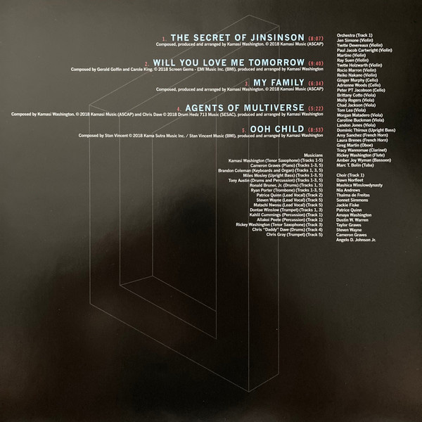 Бокс-сет Kamasi Washington – Heaven And Earth 5LP - рис.20