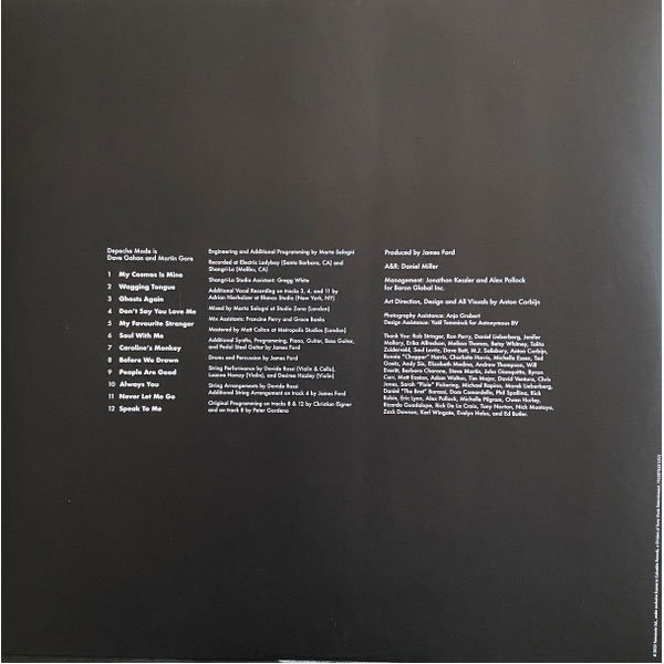 Виниловая пластинка Depeche Mode – Memento Mori - (Opaque Red) LP - рис.11