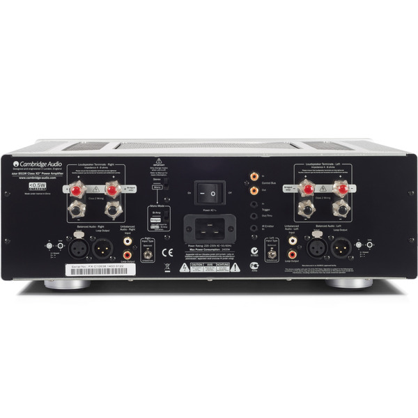 Усилитель мощности Cambridge Audio Azur 851W silver - рис.1