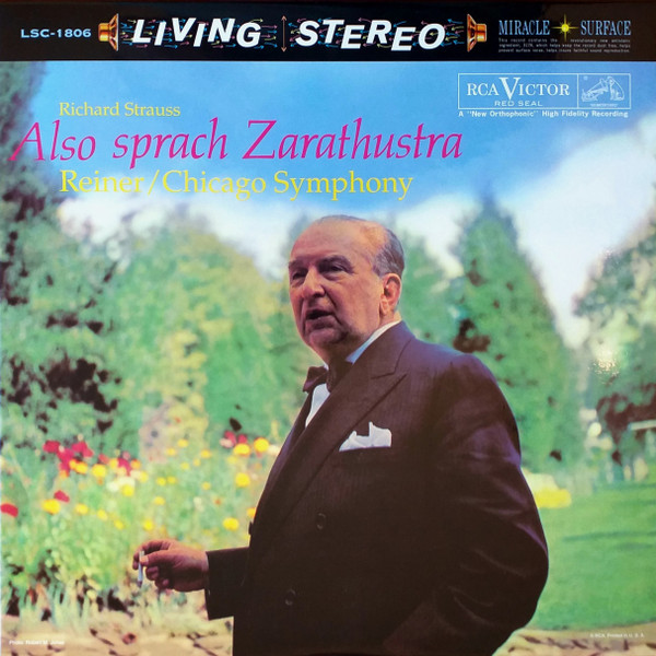 Виниловая пластинка Richard Strauss, Reiner, Chicago Symphony – Also Sprach Zarathustra LP - рис.0