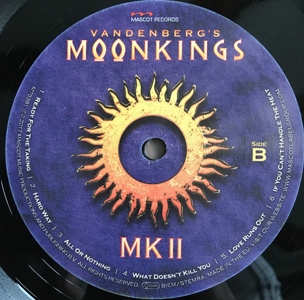 Виниловая пластинка Vandenberg's Moonkings - MK II - рис.3
