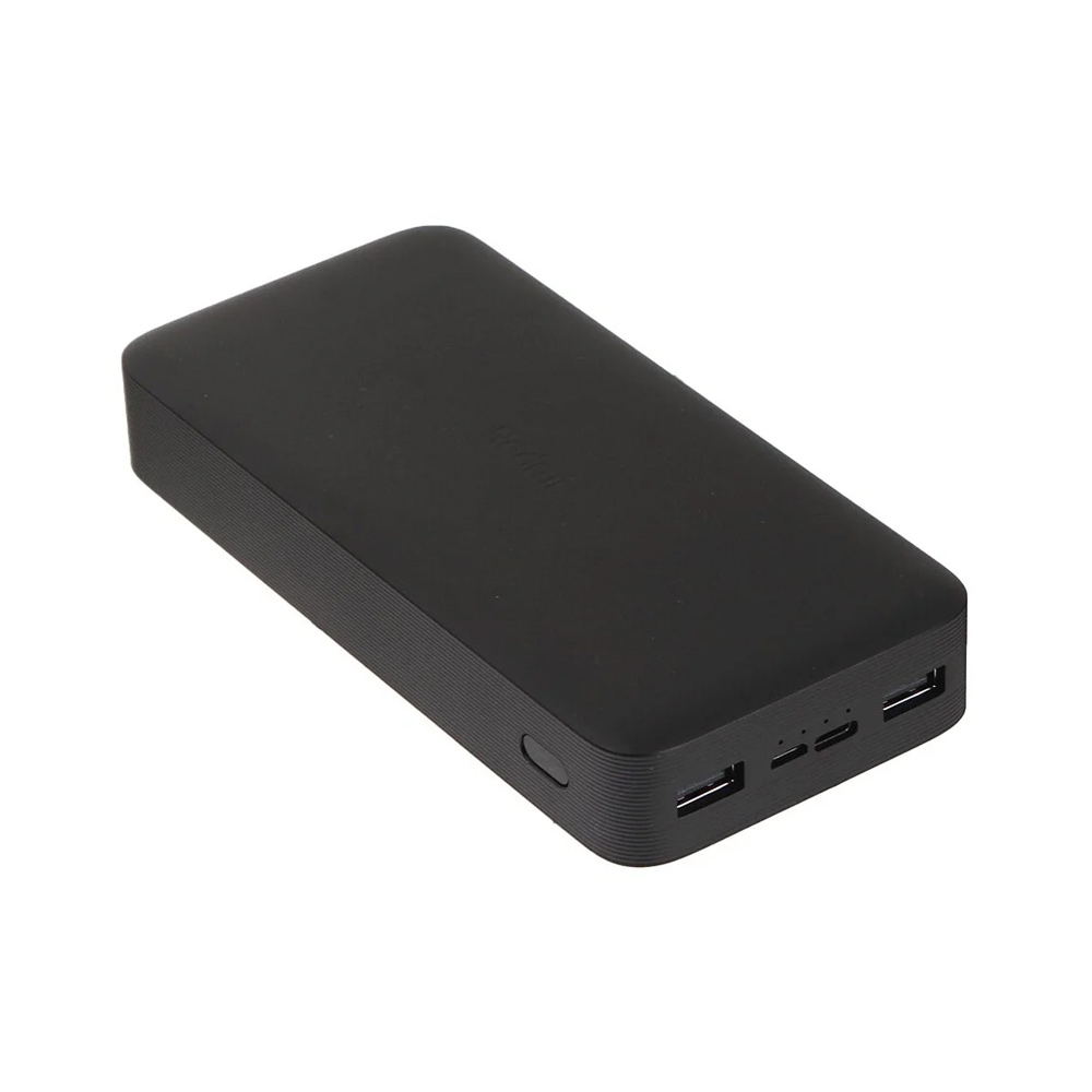 Портативный аккумулятор Xiaomi Redmi Power Bank Fast Charge 18W 20000mAh Black - фото 4
