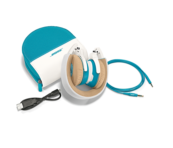 Беспроводные наушники Bose SoundLink on-ear White and Blue - рис.4