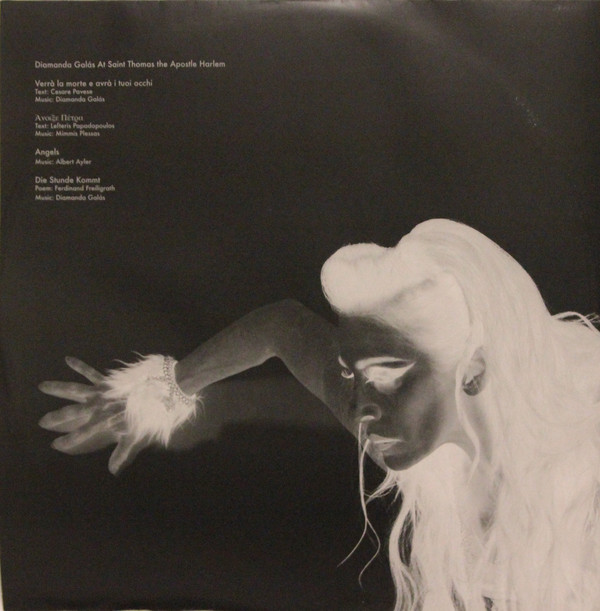 Виниловая пластинка DIAMANDA GALAS AT SAINT THOMAS THE 2 LP - рис.1