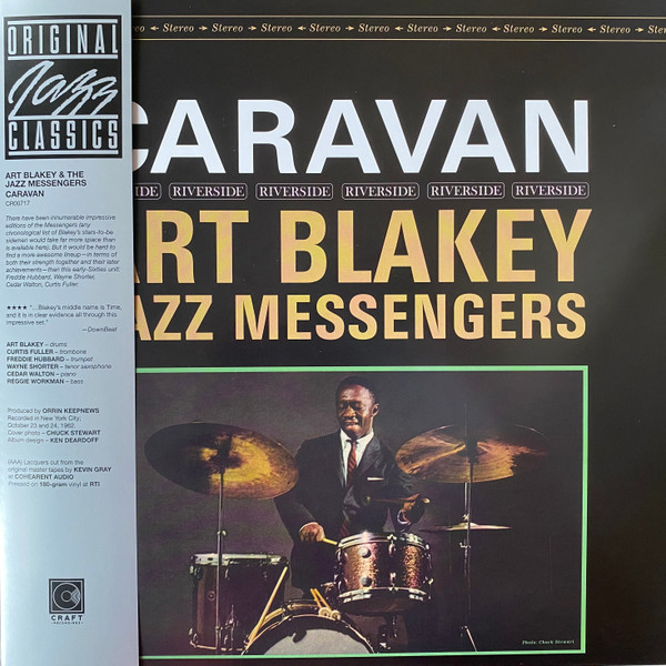 Виниловая пластинка Art Blakey & The Jazz Messengers – Caravan (Original Jazz Classics) LP - рис.0