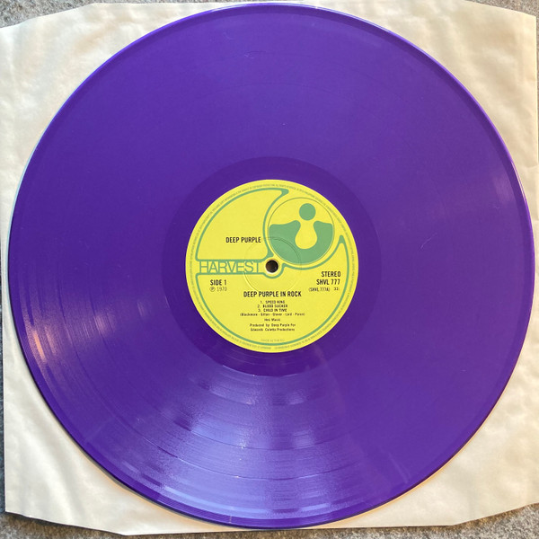 Виниловая пластинка Deep Purple – Deep Purple In Rock Coloured Purple LP - рис.5
