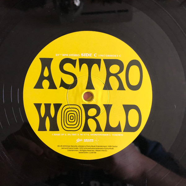 Виниловая пластинка Travis Scott - Astroworld - 2LP - рис.4