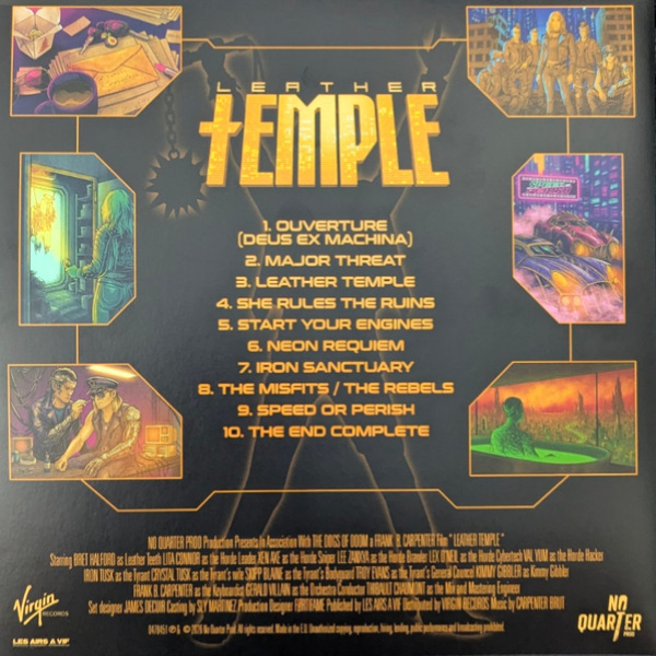 Виниловая пластинка Carpenter Brut - Leather Temple LP - рис.2