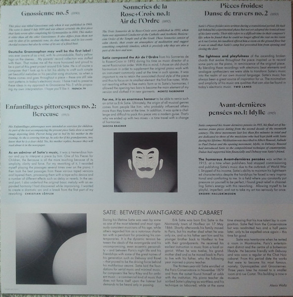 Виниловая пластинка Erik Satie - Fragments - 2LP - рис.7