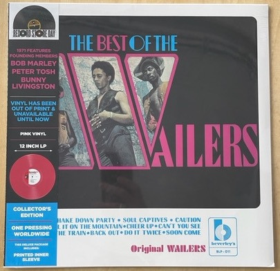 Пластинка The Wailers - The Best Of The Wailers - Coloured LP - рис.0