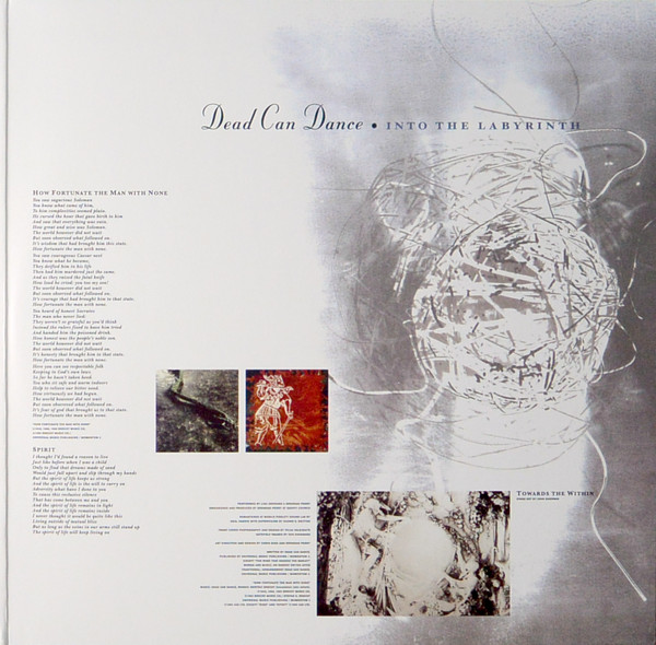 Виниловая пластинка Dead Can Dance - Into The Labyrinth - рис.3