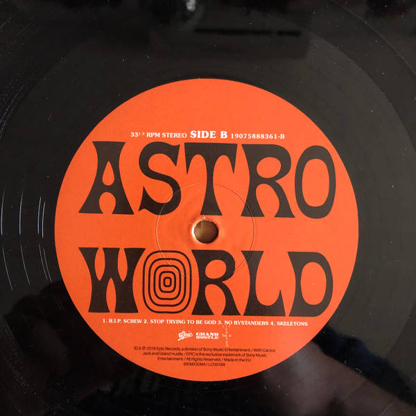 Виниловая пластинка Travis Scott - Astroworld - 2LP - рис.6
