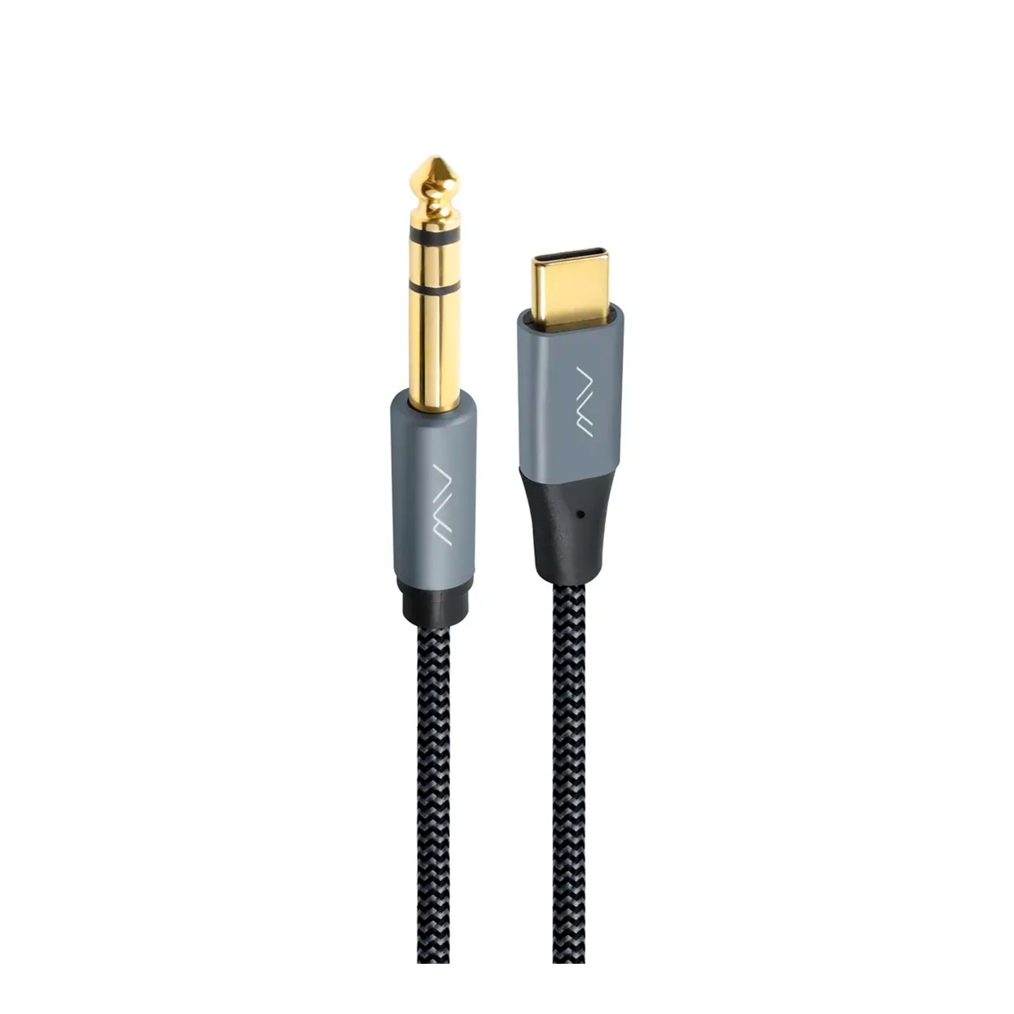 

Кабель Caweon, Серый, VISARIO AI-2M Grey USB Type-C(m) - Jack 6.3 mm(m) 2m