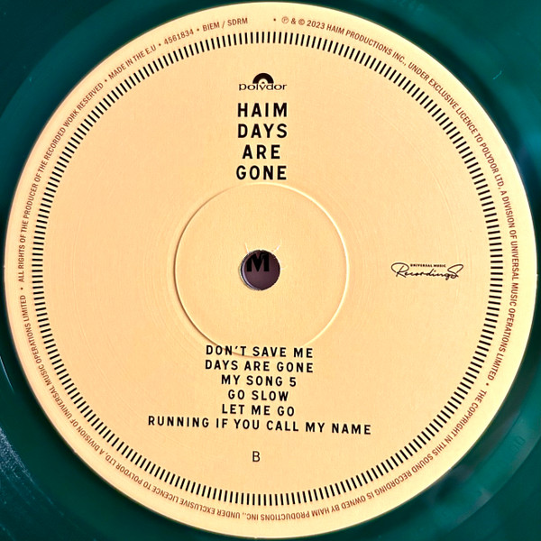 Виниловая пластинка Haim – Days Are Gone - Green - 2LP - рис.2