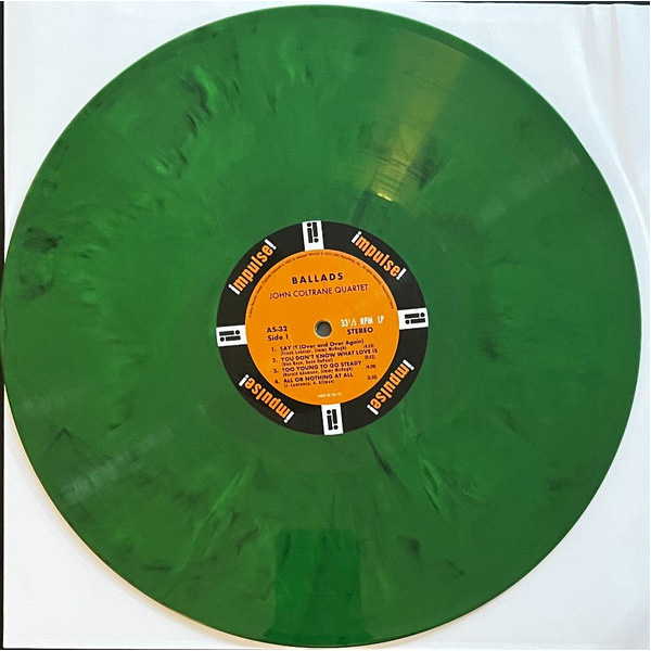 Виниловая пластинка The John Coltrane Quartet – Ballads LP Green - рис.4