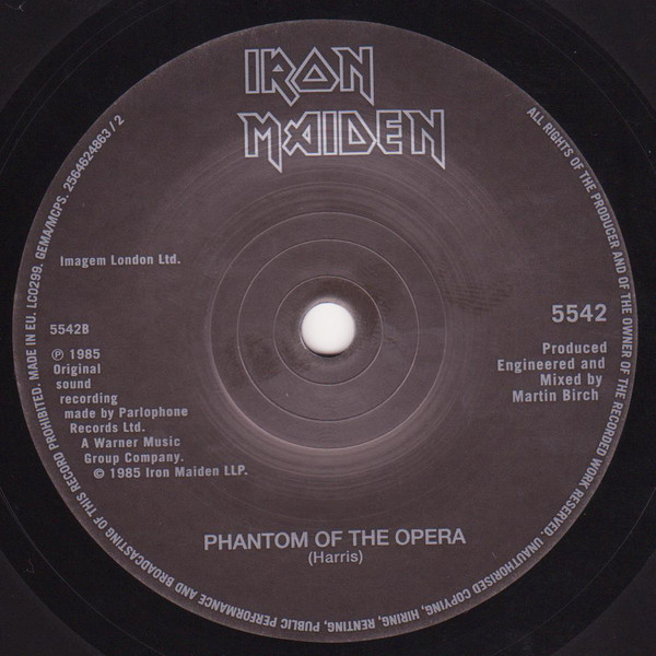 Виниловая пластинка Iron Maiden - Run To The Hills - рис.3